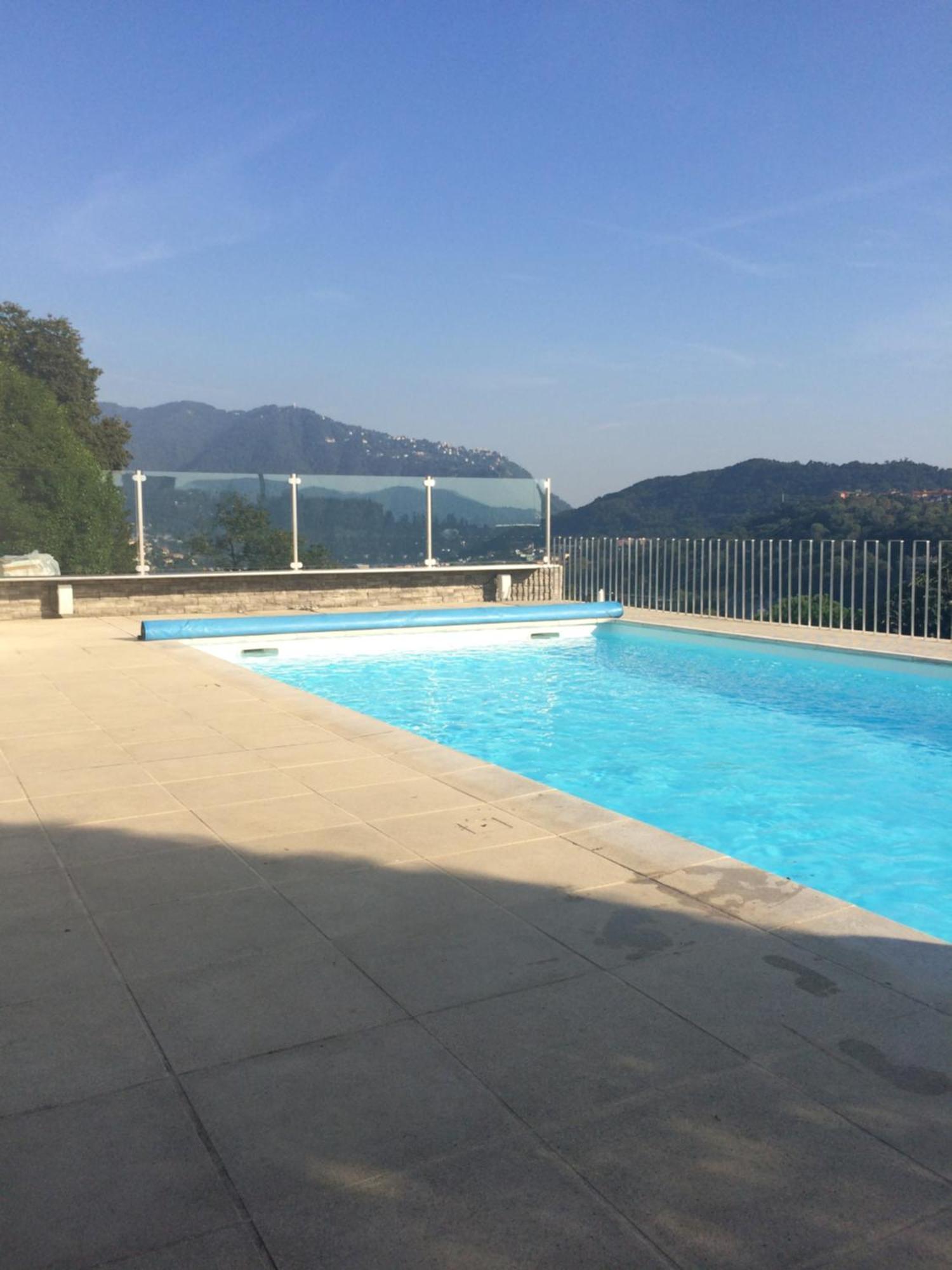 Veralto - Modern Suite With Como Lake View Vacallo Exteriör bild