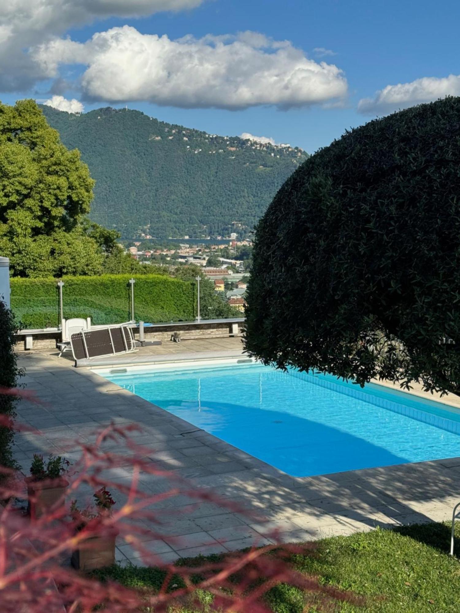 Veralto - Modern Suite With Como Lake View Vacallo Exteriör bild