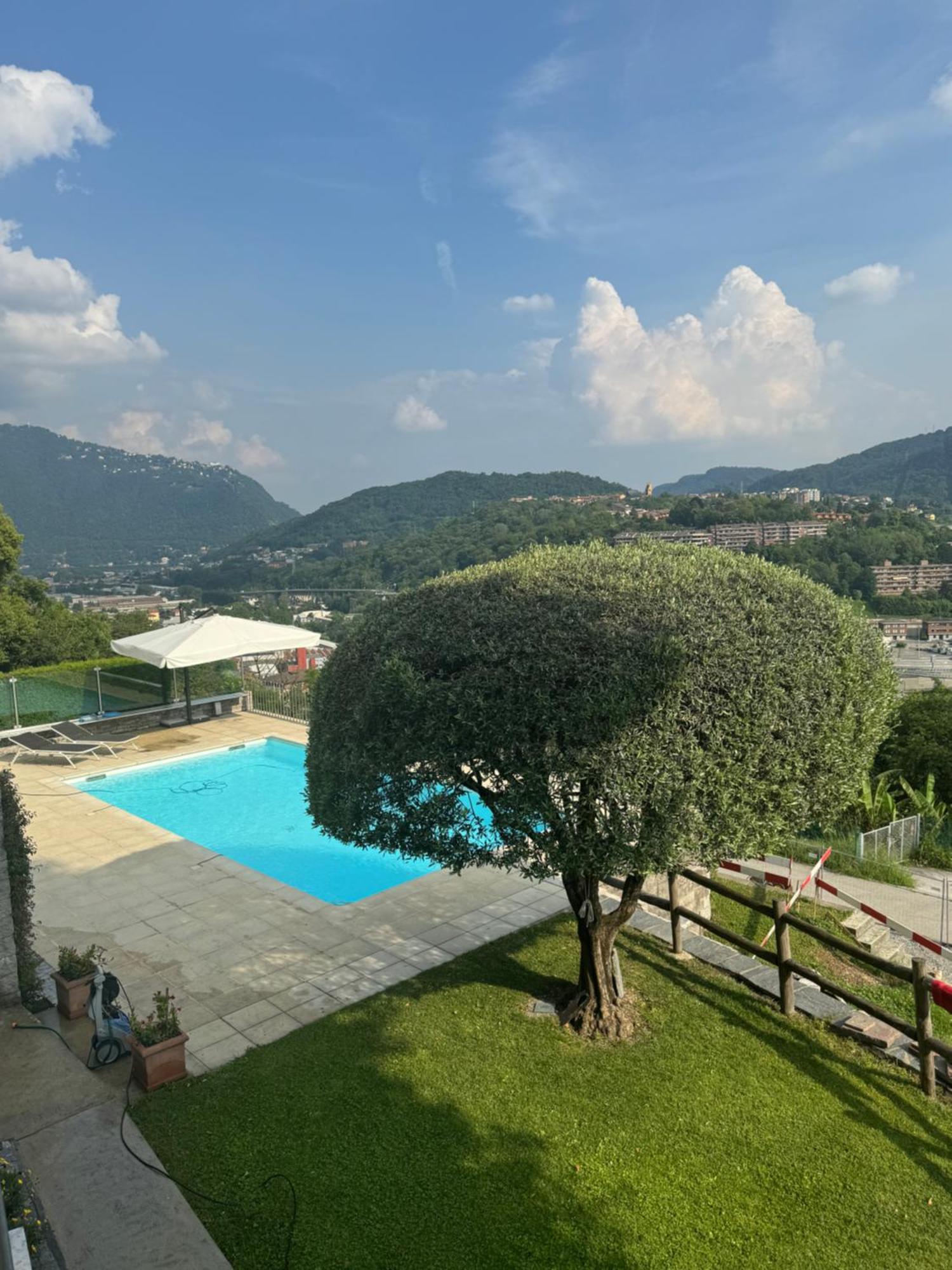 Veralto - Modern Suite With Como Lake View Vacallo Exteriör bild
