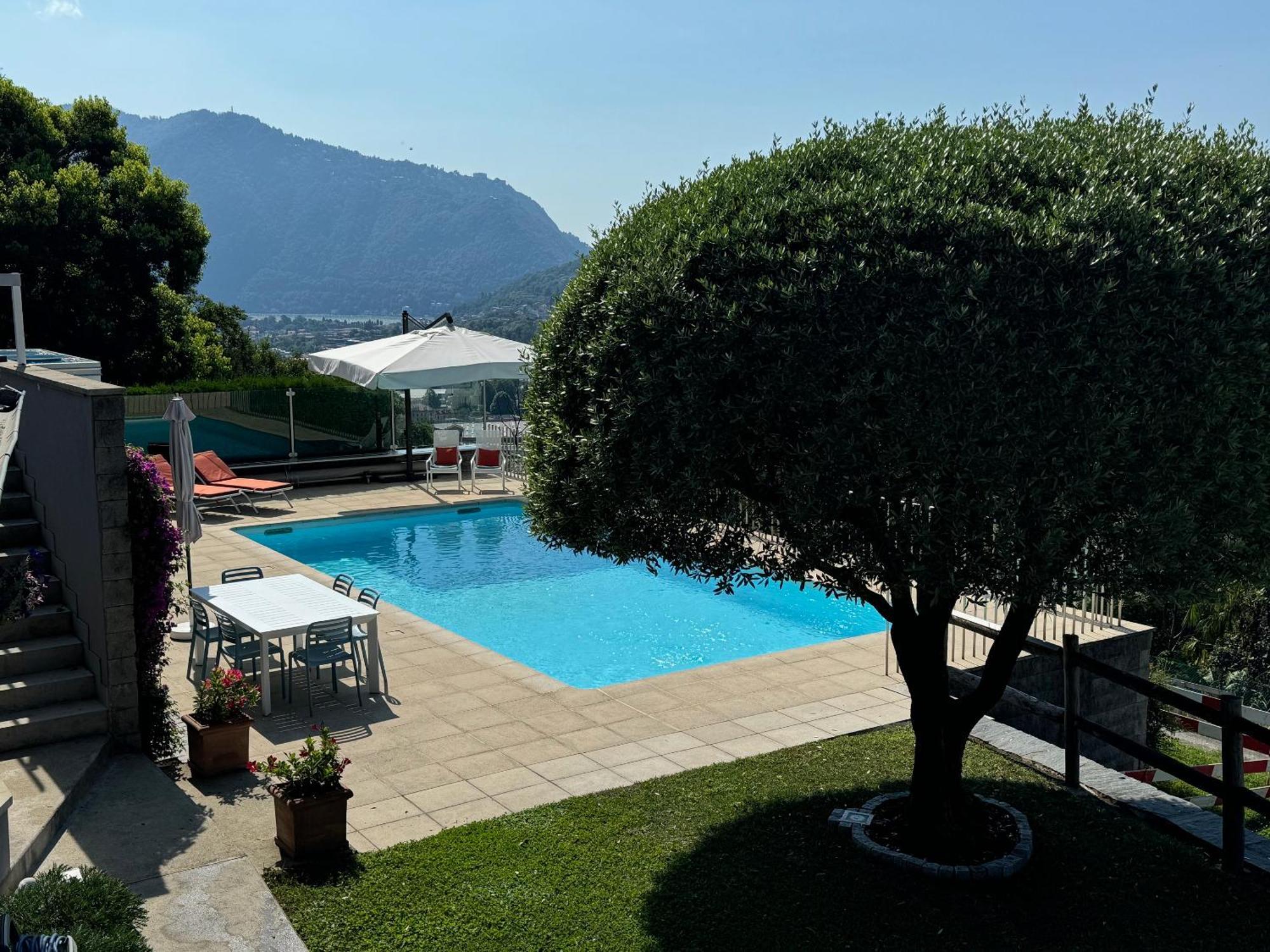 Veralto - Modern Suite With Como Lake View Vacallo Exteriör bild